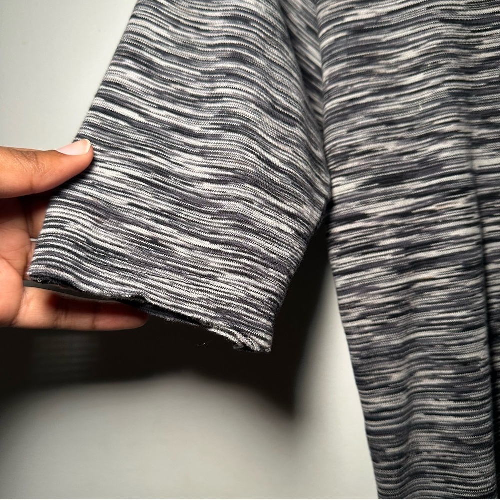 Free People Black and Gray Turtleneck Sweater - Picture 6 of 14